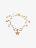 Sakura Angel Pearl Charm Bracelet