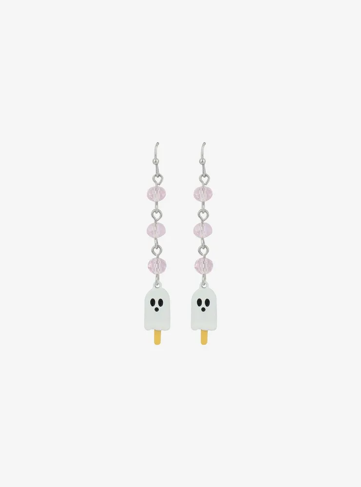 Cosmic Aura Ghost Popsicle Drop Earrings