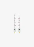 Cosmic Aura Ghost Popsicle Drop Earrings