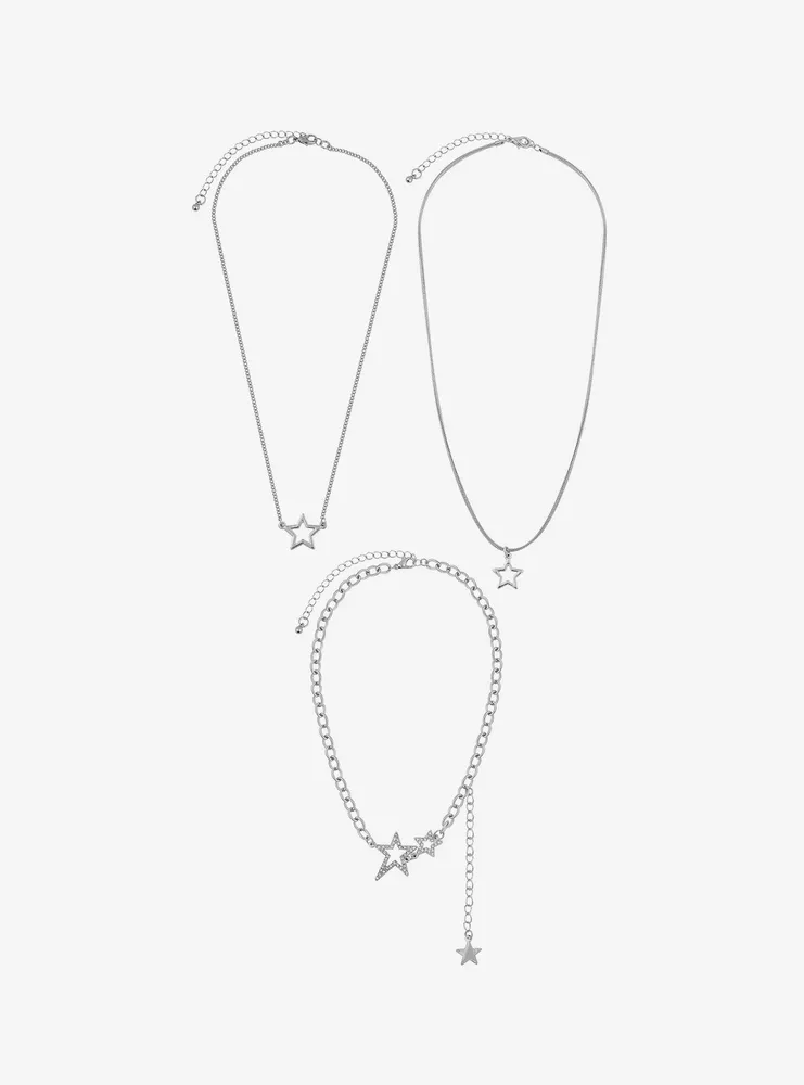 Thorn & Fable Star Pendant Layered Necklace Set
