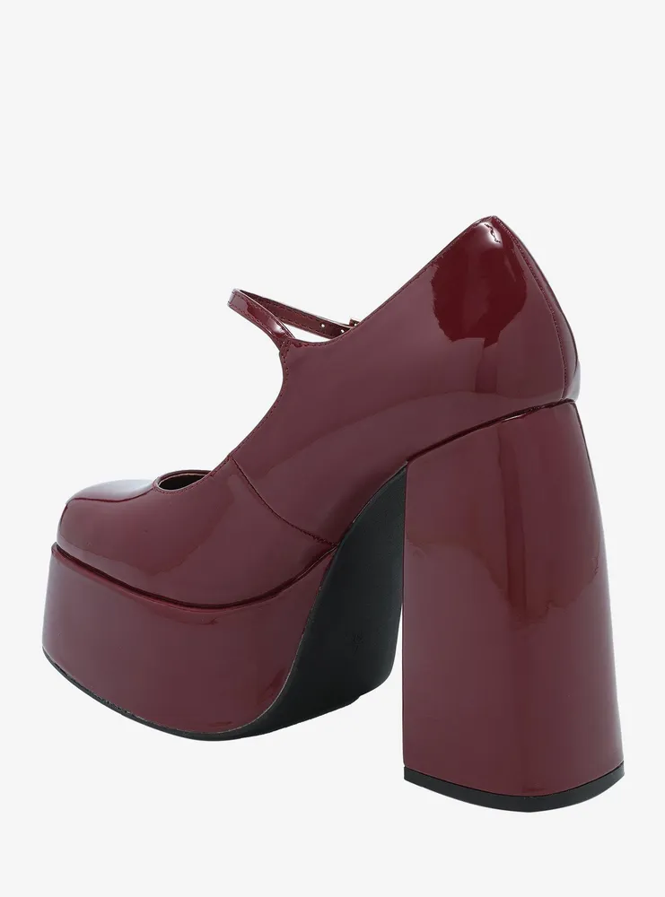 Koi Bitter Mauve Platform Heels