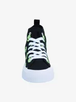 Alien Hi-Top Platform Sneakers