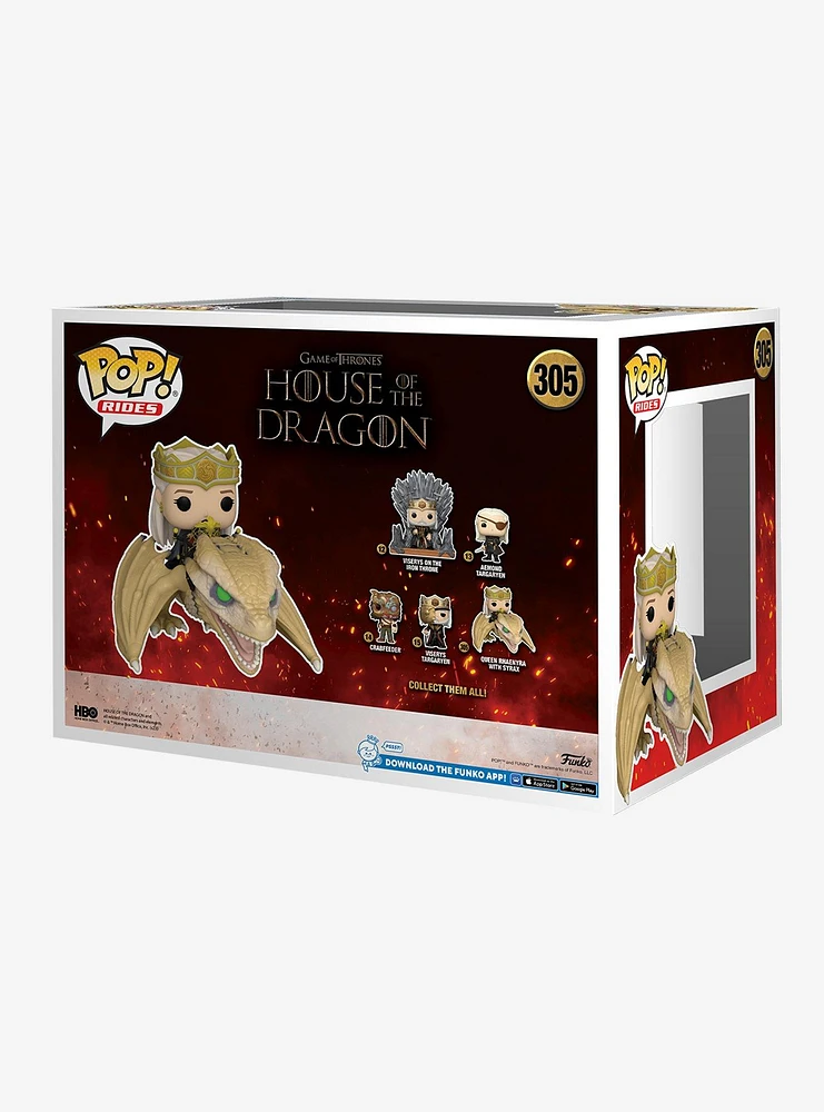 Funko Pop! Rides House of the Dragon: Day of the Dragon Queen Rhaenyra with Syrax