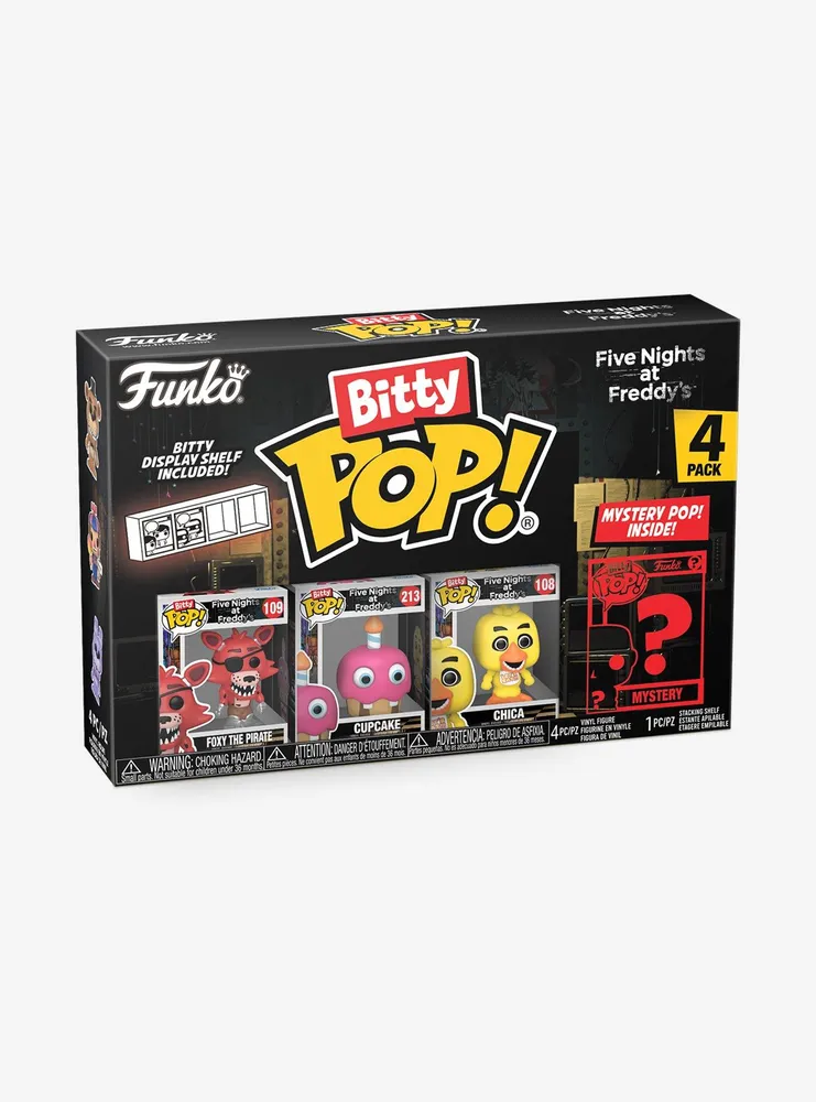 Funko Bitty Pop! Five Nights at Freddy's Foxy and Friends Blind Box Mini Vinyl Figure Set