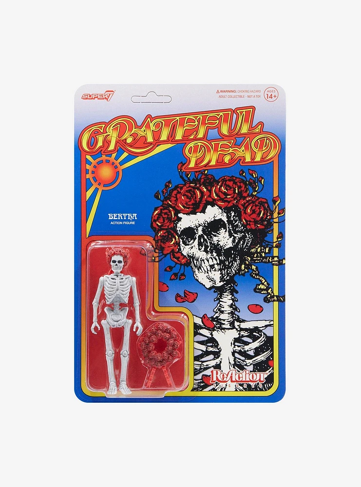 Super7 ReAction Grateful Dead Bertha Action Figure