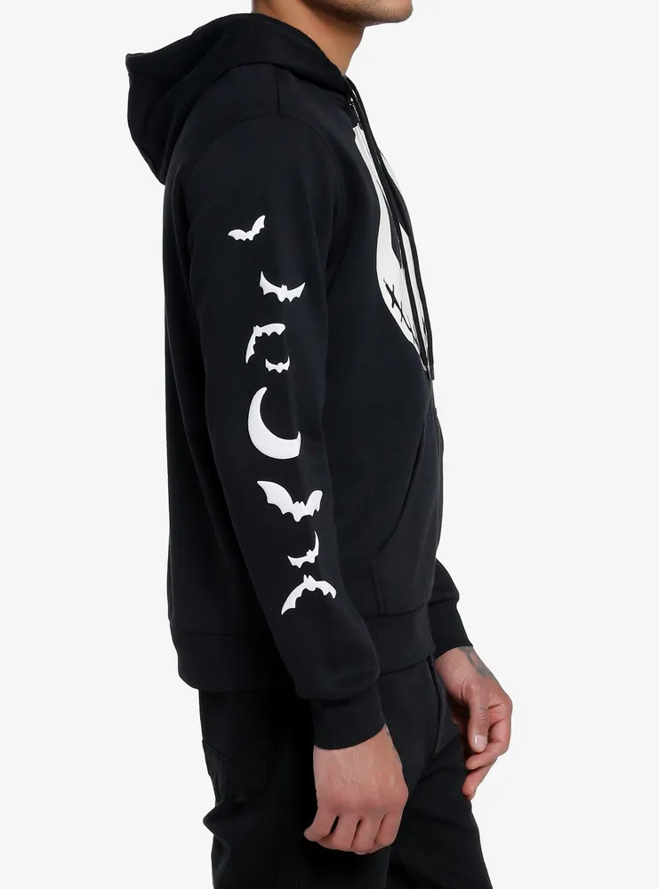 The Nightmare Before Christmas Jack Glow-In-The-Dark Hoodie