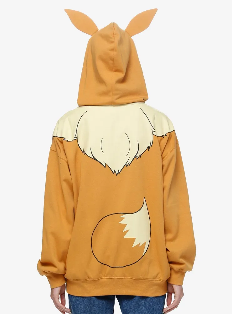 Pokemon Eevee Cosplay Girls Hoodie