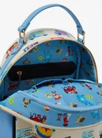 Our Universe Disney Pixar Food Trucks Allover Print Mini Backpack - BoxLunch Exclusive