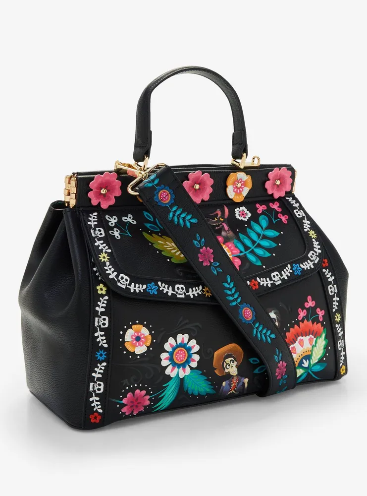 Our Universe Disney Pixar Coco Floral Handbag - BoxLunch Exclusive