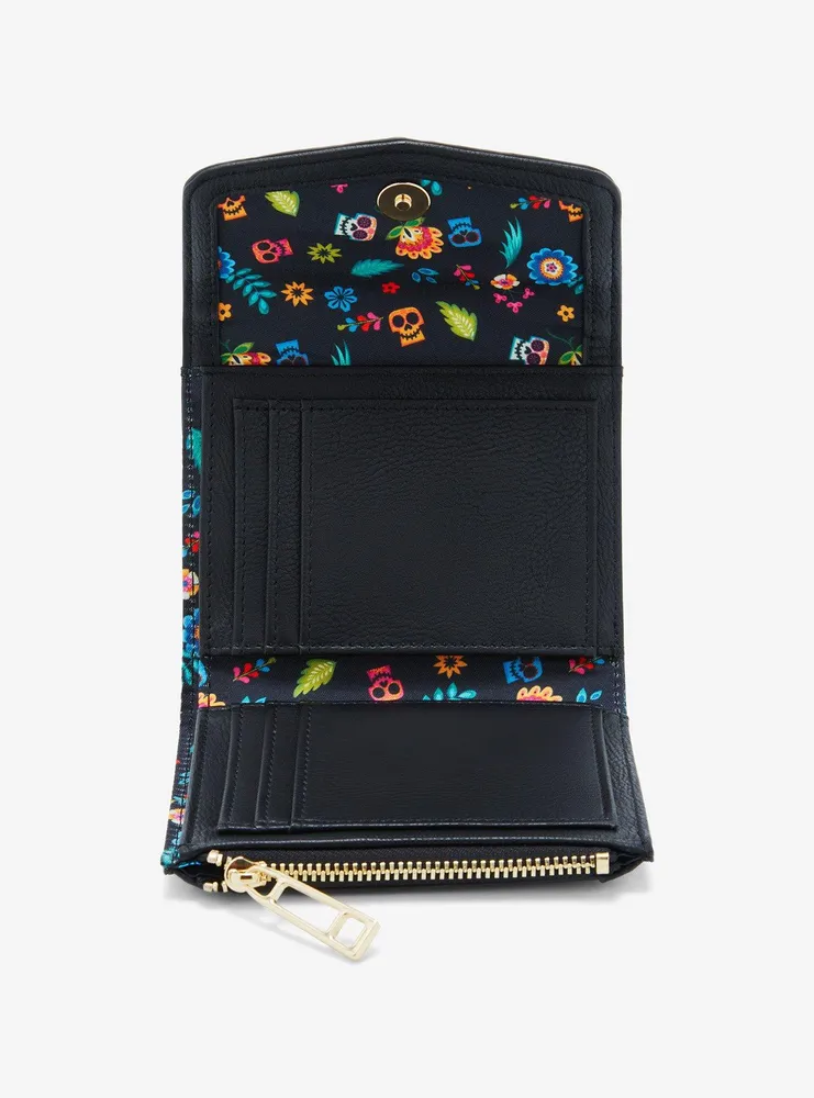 Our Universe Disney Pixar Coco Floral Small Wallet - BoxLunch Exclusive