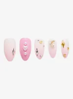 Blackheart Pink Celestial Faux Nail Set