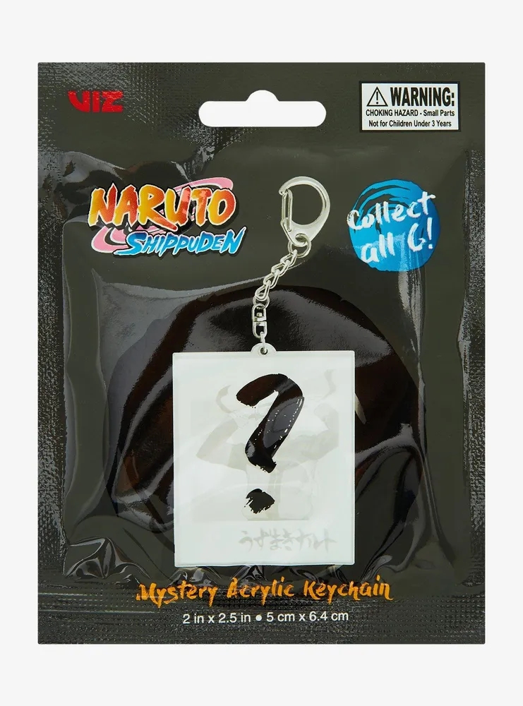 Naruto Shippuden Characters Acrylic Blind Bag Keychain