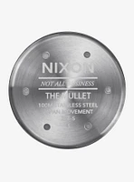 Nixon Mullet Silver x Teal Watch