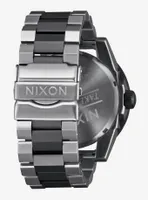 Nixon Corporal Stainless Steel Silver x Gunmetal Watch