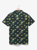 Nintendo The Legend of Zelda Link Allover Print Woven Button-Up - BoxLunch Exclusive