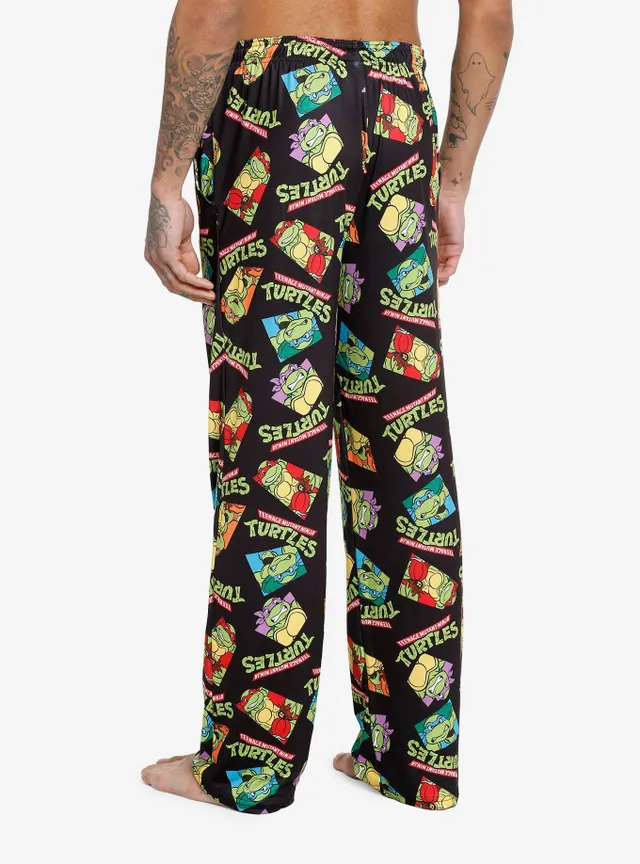 Teenage Mutant Ninja Turtles Allover Print Pajama Pants