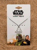 Star Wars Boba Fett Symbol Pendant Necklace