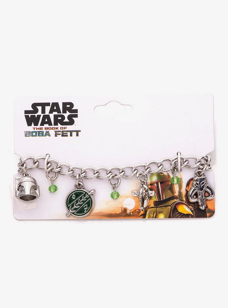 Star Wars The Book of Boba Fett Charm Bracelet