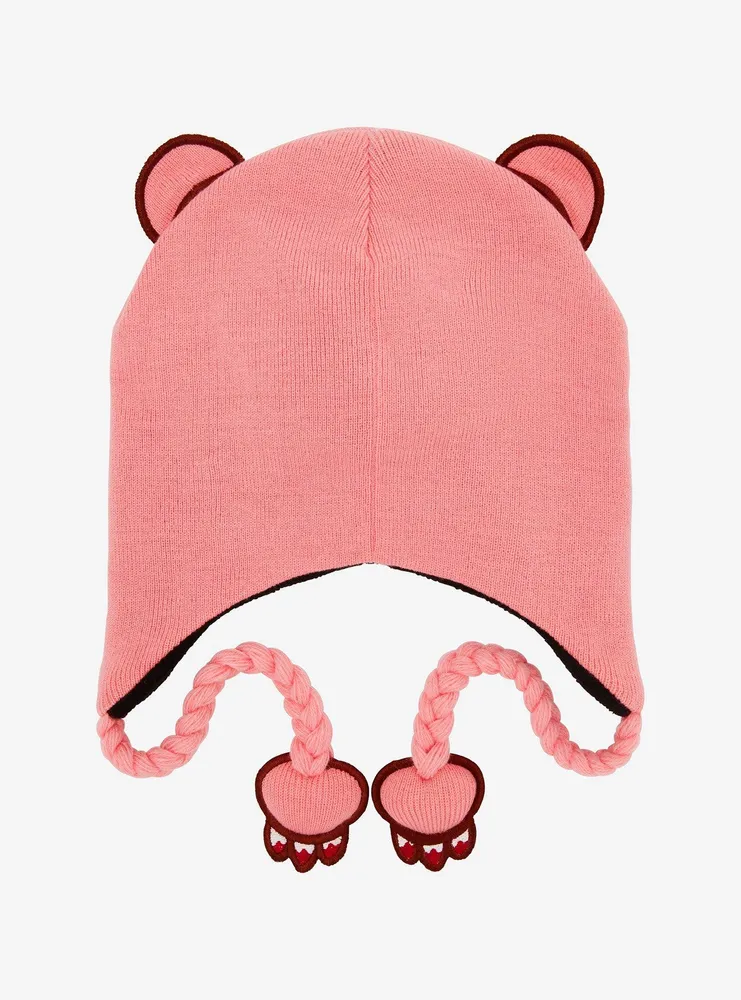 Gloomy Bear Blood Tassel Beanie