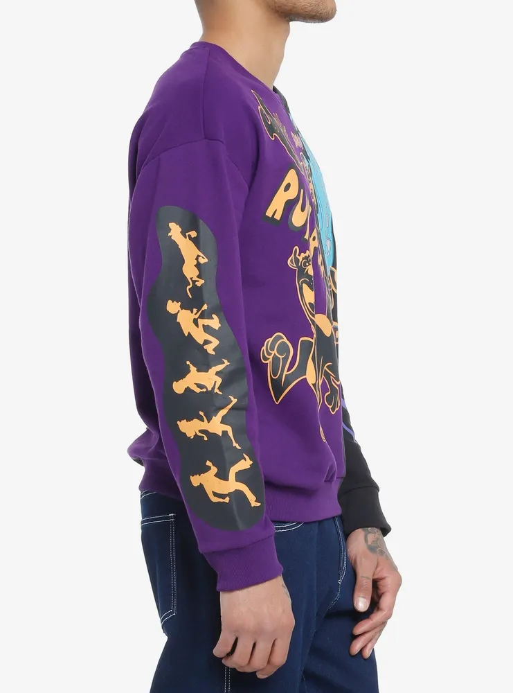 Scooby-Doo! Jumbo Print Split Sweatshirt