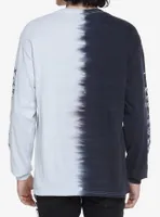 Friday The 13th Black & White Split Long-Sleeve T-Shirt