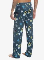 Coraline Buttons Pajama Pants