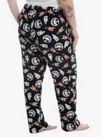 The Nightmare Before Christmas Oogie's Boys Masks Girls Pajama Pants Plus