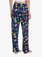 Super Mario Bros. Characters Pajama Pants