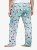 Fairy Frog Mushroom Pajama Pants Plus