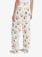 Pompompurin Honeybee Pastries Pajama Pants