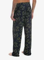 Harry Potter Hufflepuff Symbol Pajama Pants