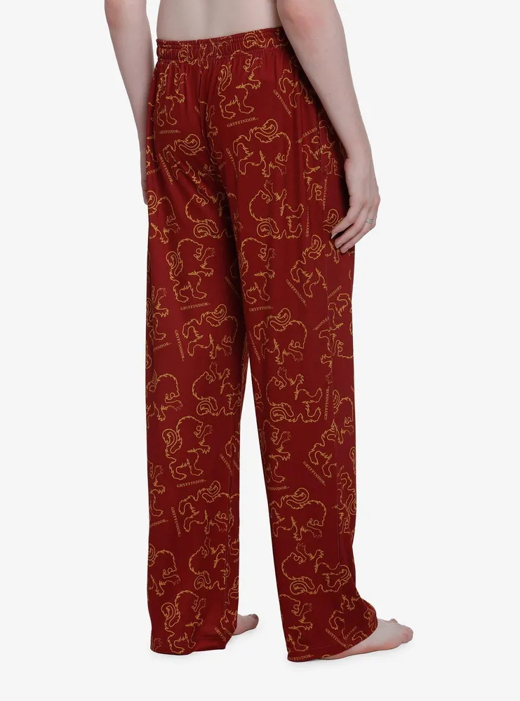 Harry Potter Gryffindor Symbol Pajama Pants