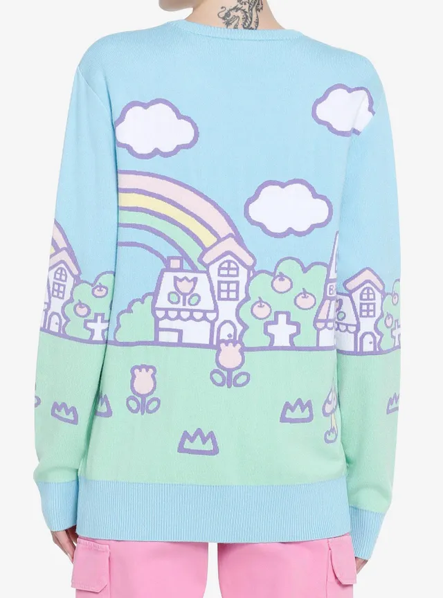 Girls' Hello Kitty & Friends Dreamy Pullover Sweatshirt - Pink