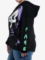 Scream Ghost Face Jumbo Graphic Girls Hoodie Plus