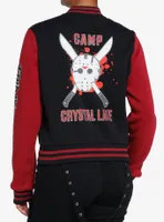 Friday The 13th Jason Color-Block Girls Varsity Jacket