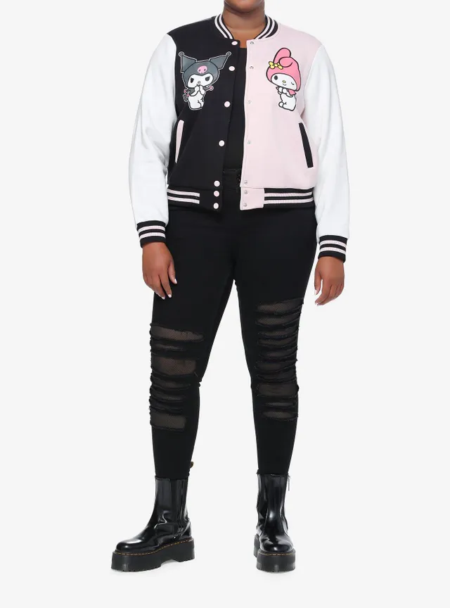 Hello Kitty Girls Varsity Jacket Plus Size