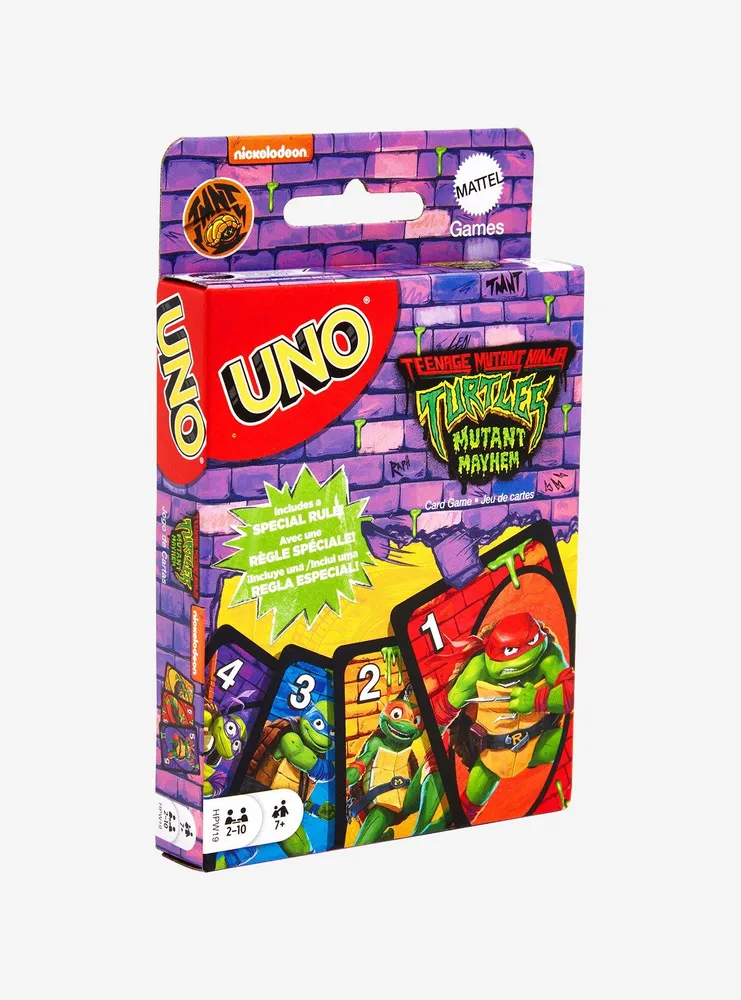 Uno: Teenage Mutant Ninja Turtles Mutant Mayhem Edition Card Game