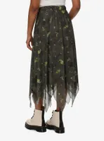 Forest Fairy Hanky Hem Midi Skirt By Amy Brown