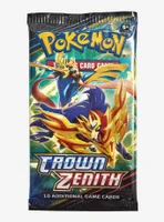Pokémon Trading Card Game Crown Zenith Pin Collection Booster Pack Set