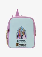 Loungefly Disney Sleeping Beauty Stained Glass Castle Crossbody Bag