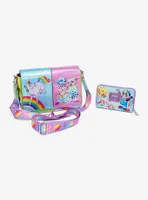 Loungefly Lisa Frank Color Block Wallet