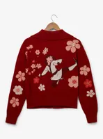 Disney Mulan Icons Zippered Women's Sweater - BoxLunch Exclusive