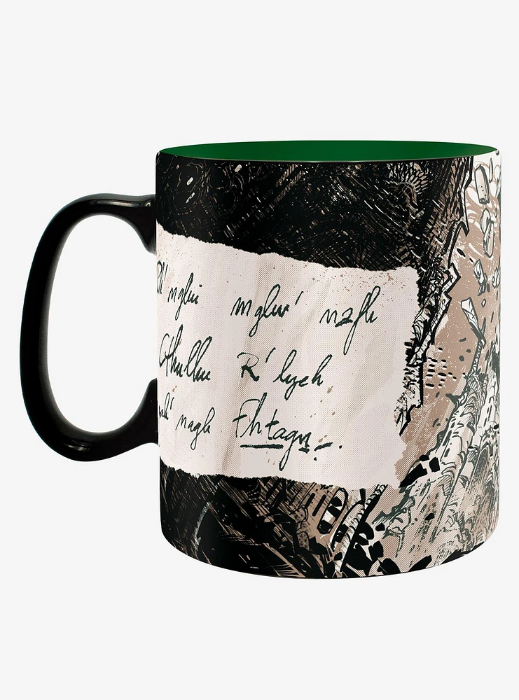 Cthulhu Mug, Notebook, and Keychain Set