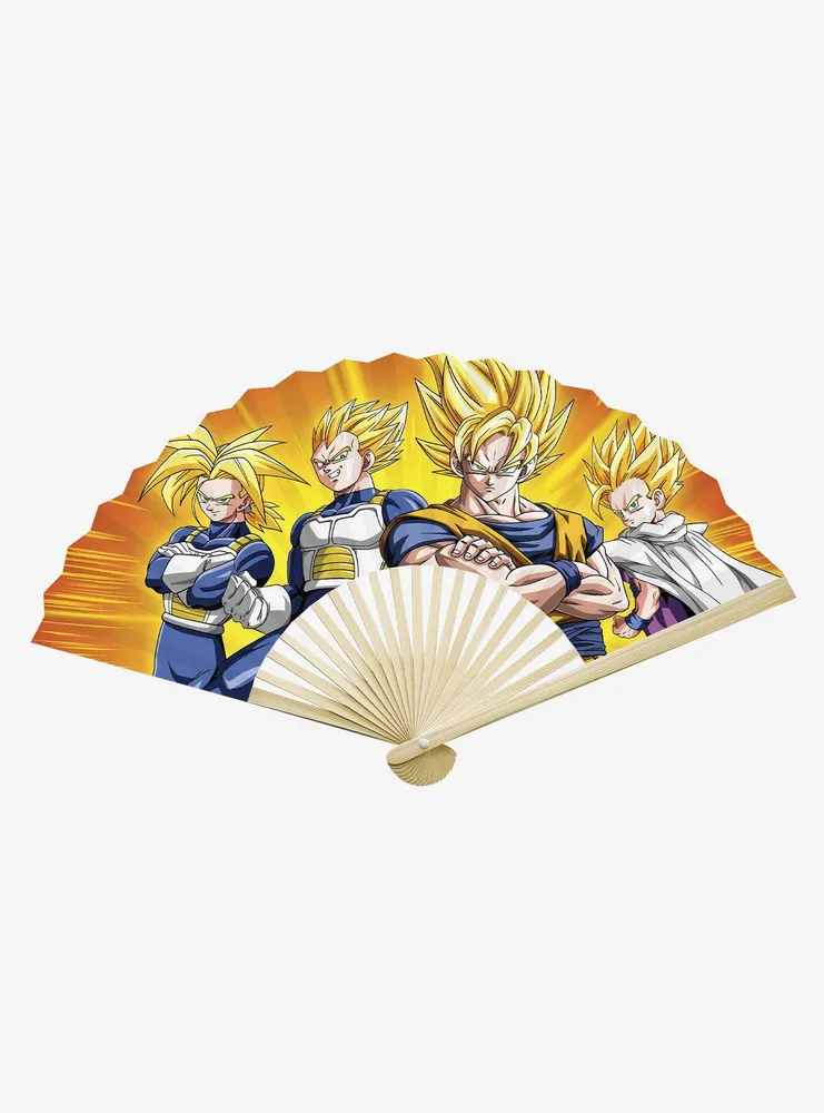 Dragon Ball Z Umbrella and Fan Bundle