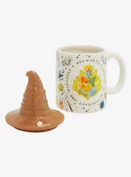 Harry Potter Hogwarts Mug with Sorting Hat Figural Lid