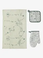 Disney Winnie the Pooh Floral Characters Kitchen Set