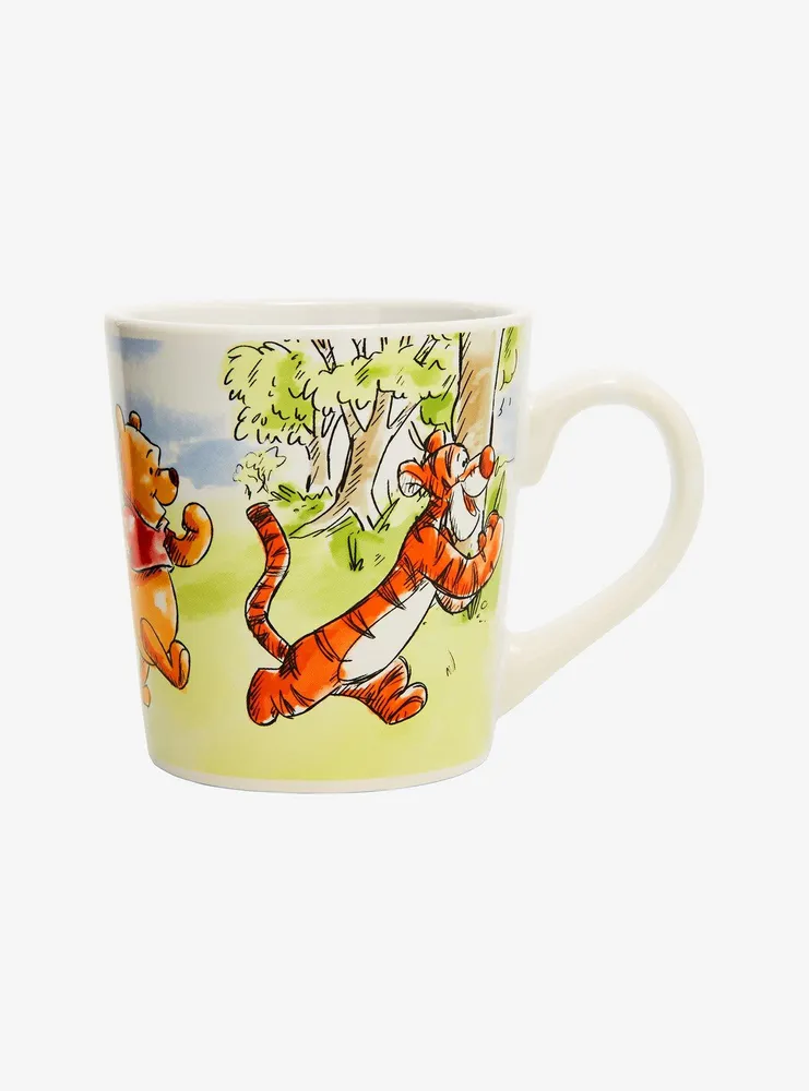 Disney Winnie the Pooh Hundred Acre Wood Illustrated Mug