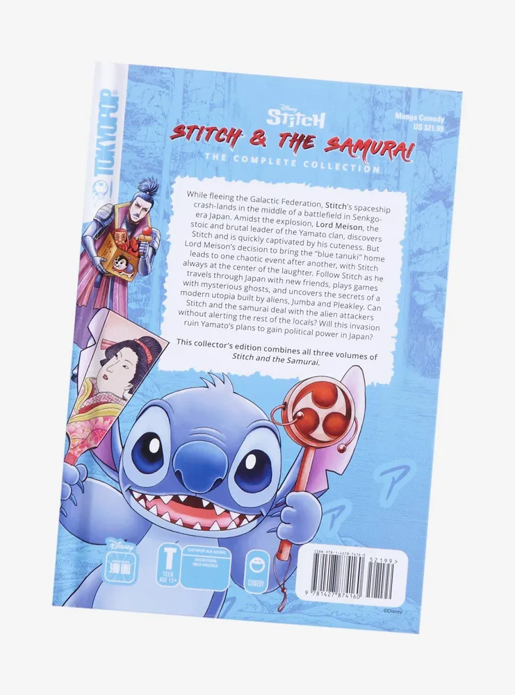 Disney Stitch And The Samuari: The Complete Collection Hardcover Manga