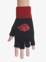 Naruto Akatsuki Cloud Fingerless Gloves