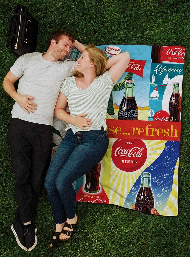 Coca-Cola Pause Refresh Impresa Picnic Blanket